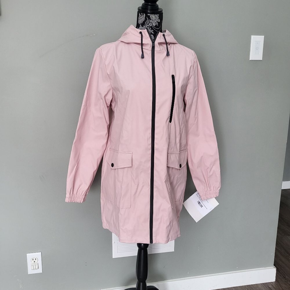 London Fog rainwear coat pink  color S/P size